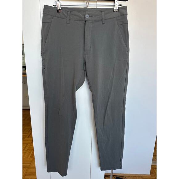 BYLT Men's Everyday Athleisure Causal Stretch Tapered Pant 2.0, Size M, Gray - Picture 1 of 7
